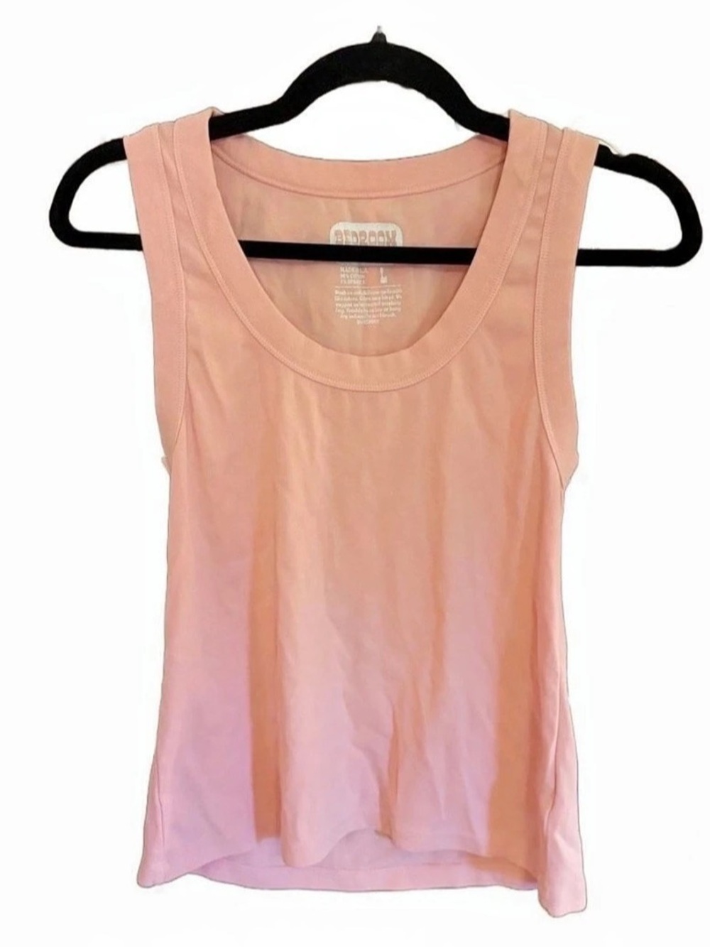 Big Bud Press Bedroom Pink Tank Top Size Large